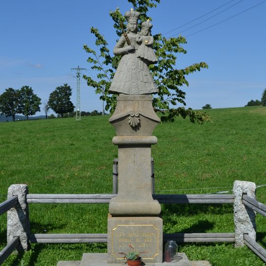 Statue of Virgin Mary of Bozkov in Příchovice