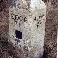Milestone Circa 100 Metres West Of Track To Heather Lea