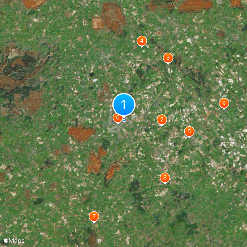 Portlaoise Prison Kaart