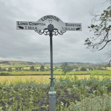 Milepost, North of Long Compton