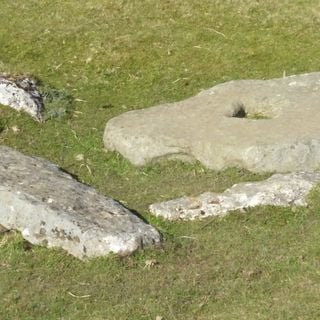 Roman temporary camp and medieval monastic cross base, Mastiles Lane.