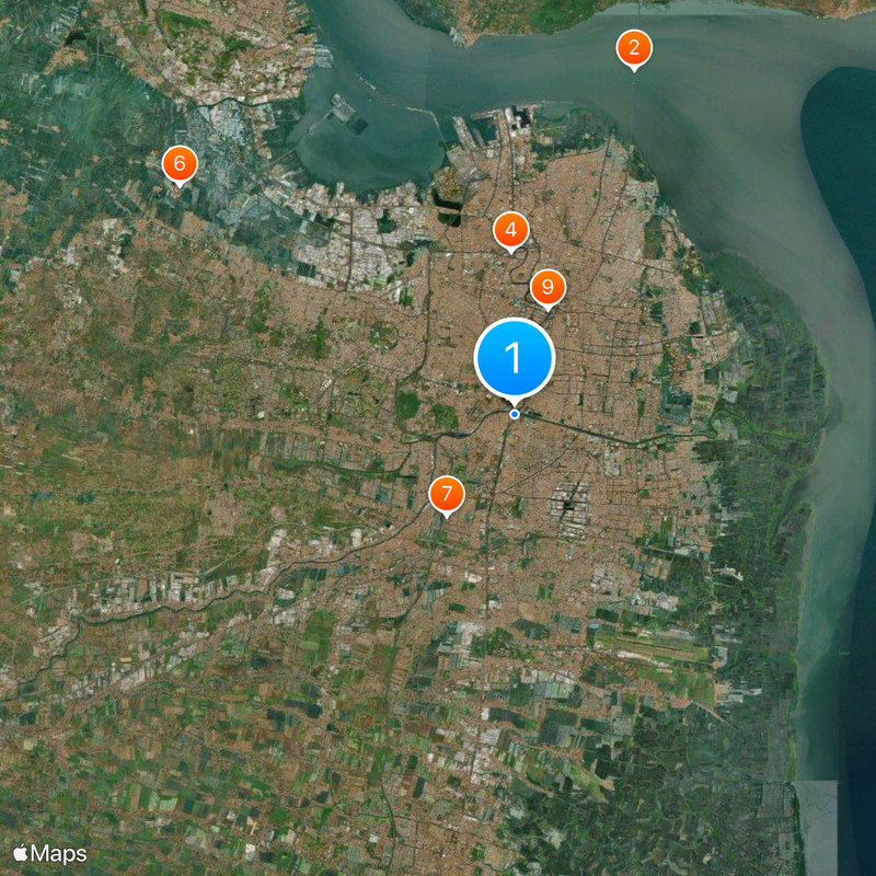 Wonokromo railway station Map