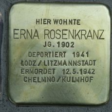 Stolperstein dedicated to Erna Rosenkranz