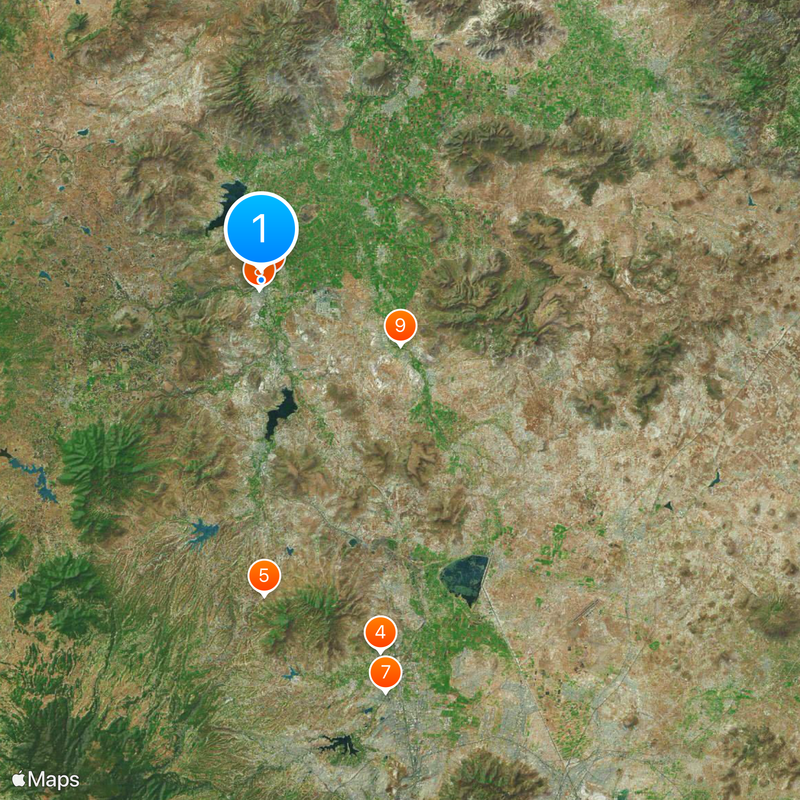 Tula Xicocotitlan Mapa