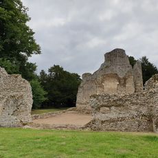 Weeting Castle moated site and 12th century manor house with post-medieval ice house