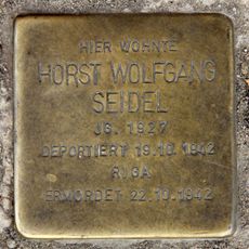 Stolperstein en memoria de Horst Wolfgang Seidel