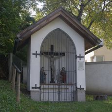 Ehem. Pestfriedhof Arzl mit Kapellenbildstock