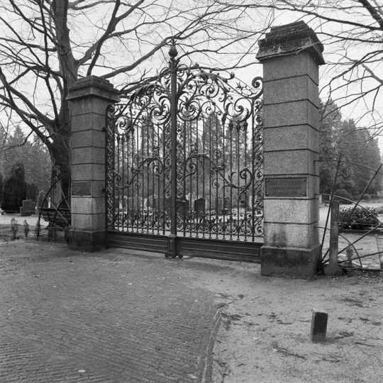 IJzeren hek, afkomstig van den duno bij arnhem