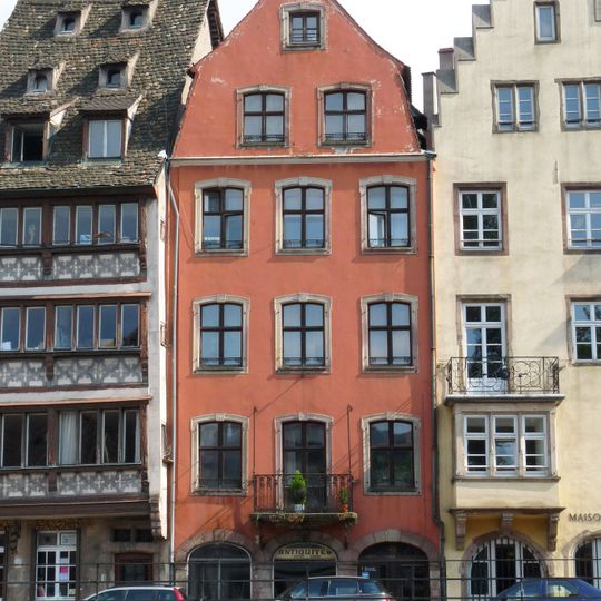 Maison au 14, quai Saint-Nicolas à Strasbourg