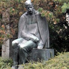 Statue of Petr Bezruč in Opava