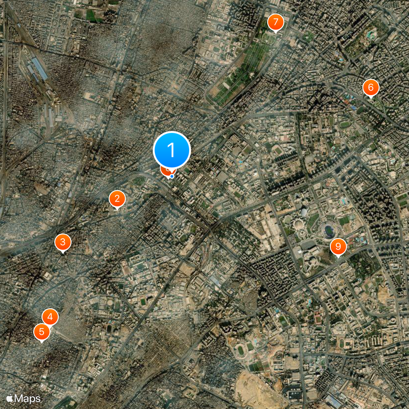 Ain Shams University Map