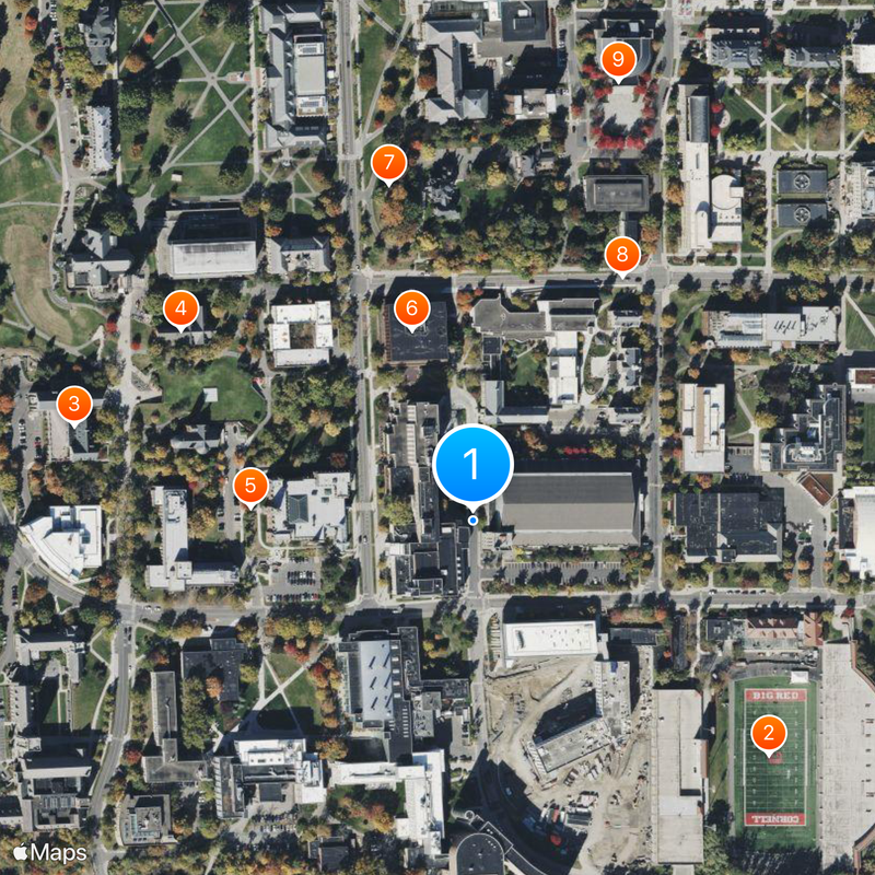 Cornell University School of Hotel Administration Mapa