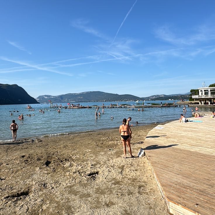 Plage du Bourget-du-Lac