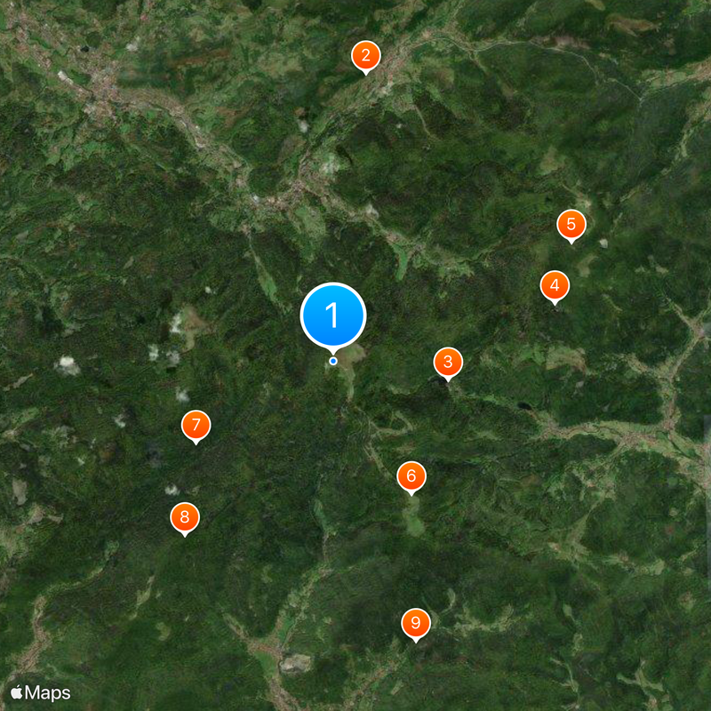Ballon d'Alsace Map
