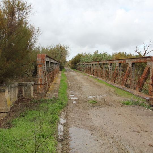 Puente antiguo de Villamartín sobre el río Guadalete