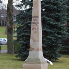 Kursächsische Postmeilensäule Langenau