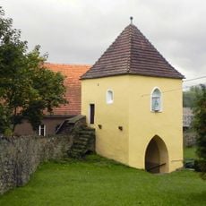 Gatehouse of Saint George church complex in Szalejów Górny