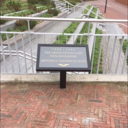Plaquette in het NS-station