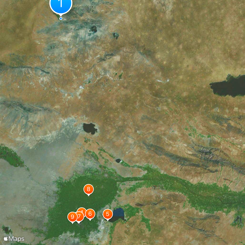 Zarafshon Map