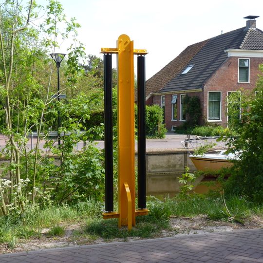 Rolpaal aan het Boterdiep