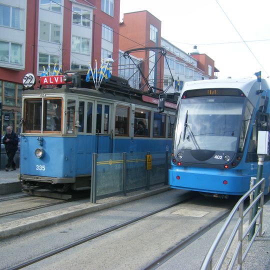 Trams in Stockholm