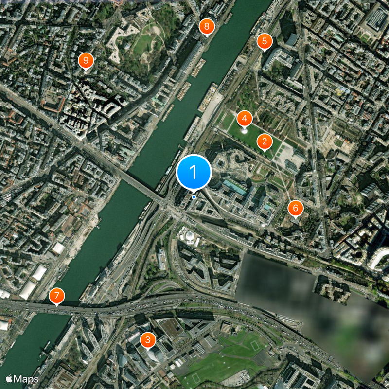 France Télévisions Map