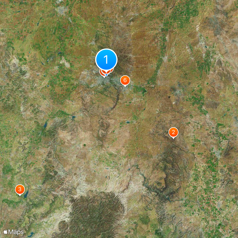 Zacatecas Cathedral Map
