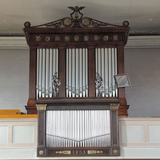 Orgue de tribune de l'église simultanée Saint-Jacques-le-Majeur de Dettwiller