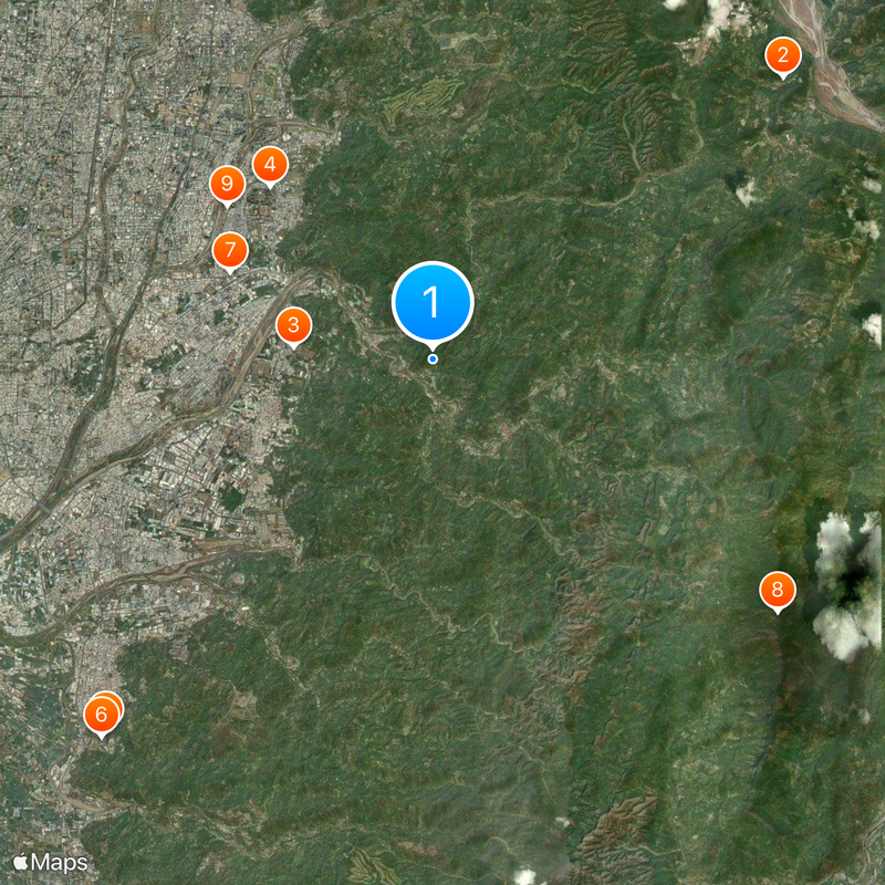 Taiping District Map