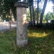 Milník v Kumburské ulici v Nové Pace