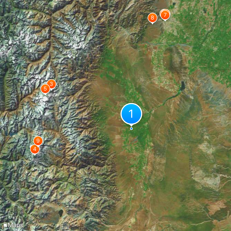 Uco Valley Map