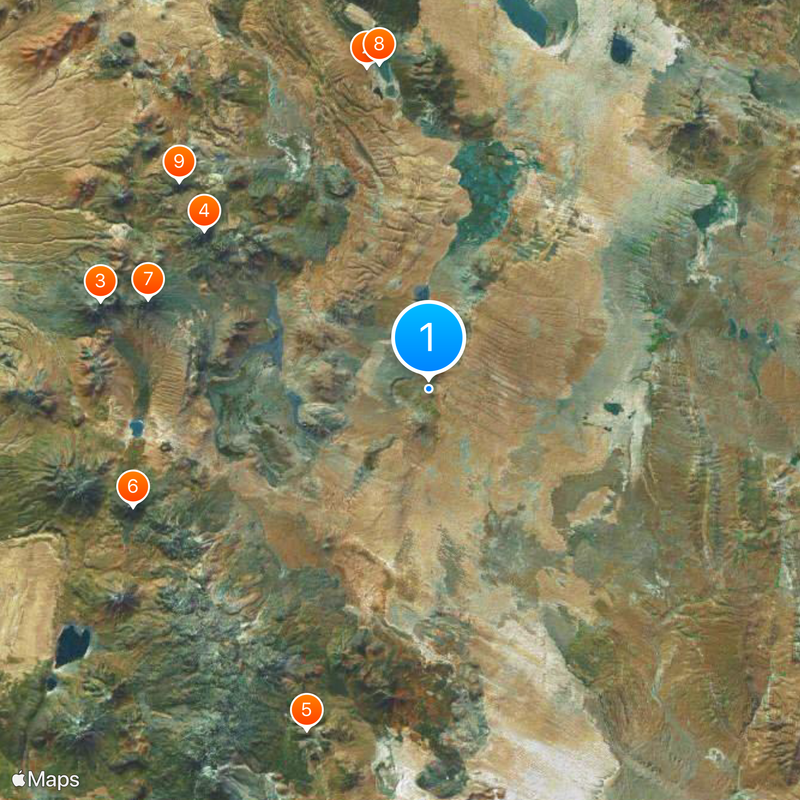 Puna de Atacama Map