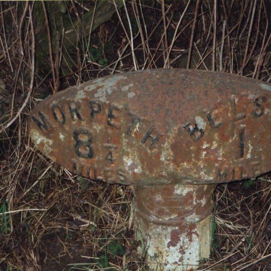 Milepost, East Trewick