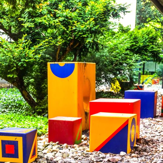 Ohne Titel, Kunststoffwürfel