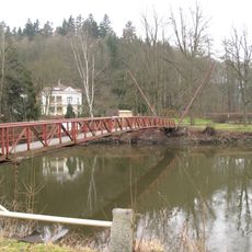 Lávka přes Ohři v Kyselce