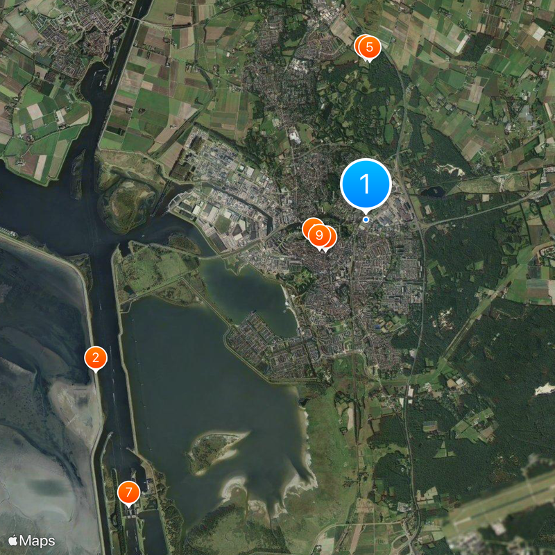 Bergen op Zoom Map