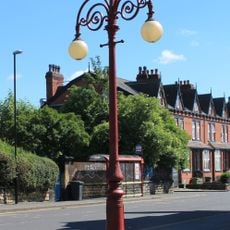 Gas Lamp Outside Hyde Park Cinema