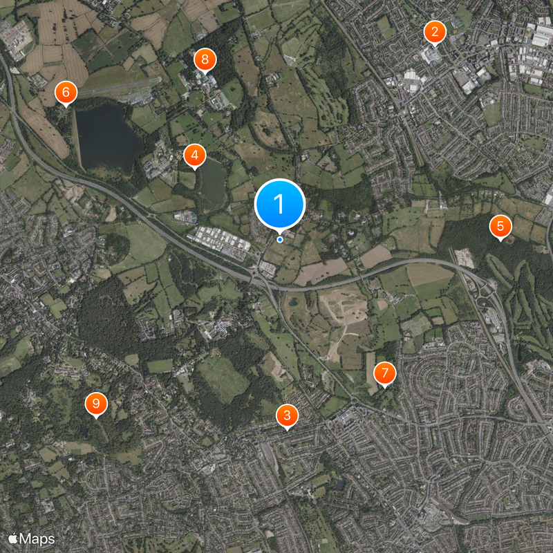 Elstree Mappa