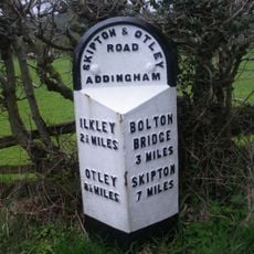 Milestone 150 Metres South East Of Low Holme House