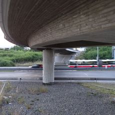 Bridge of Ke garážím street over Jižní spojka
