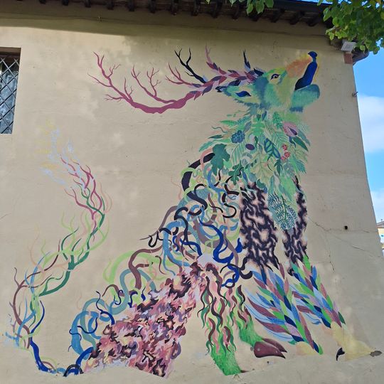 Wandmalerei, Kunstwerk