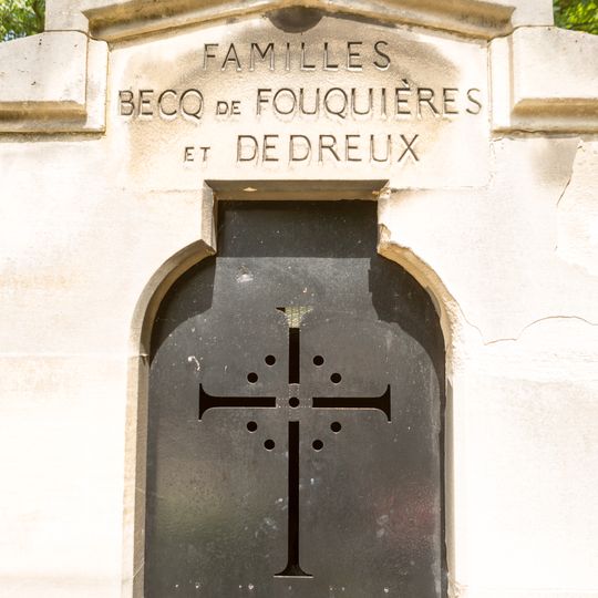 Grave of Becq de Fouquières & Dedreux
