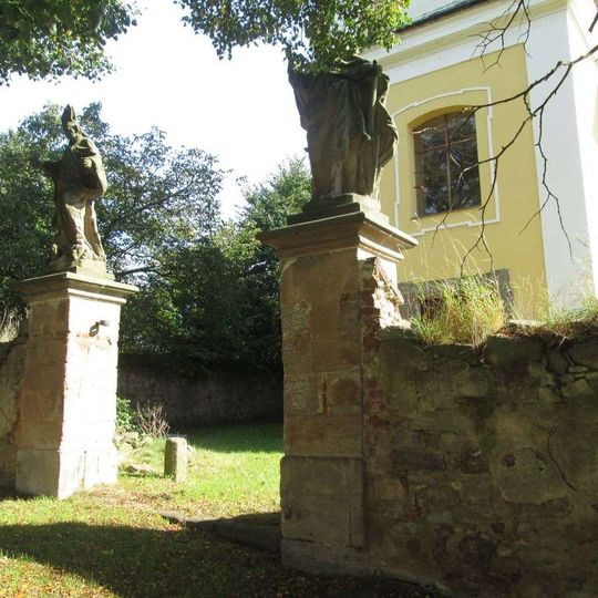 Socha svatého Vojtěcha v Krtech