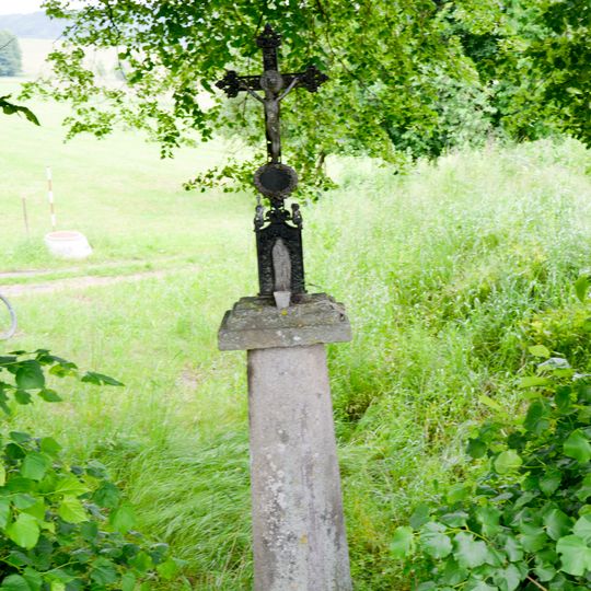 Wayside cross in Plánice