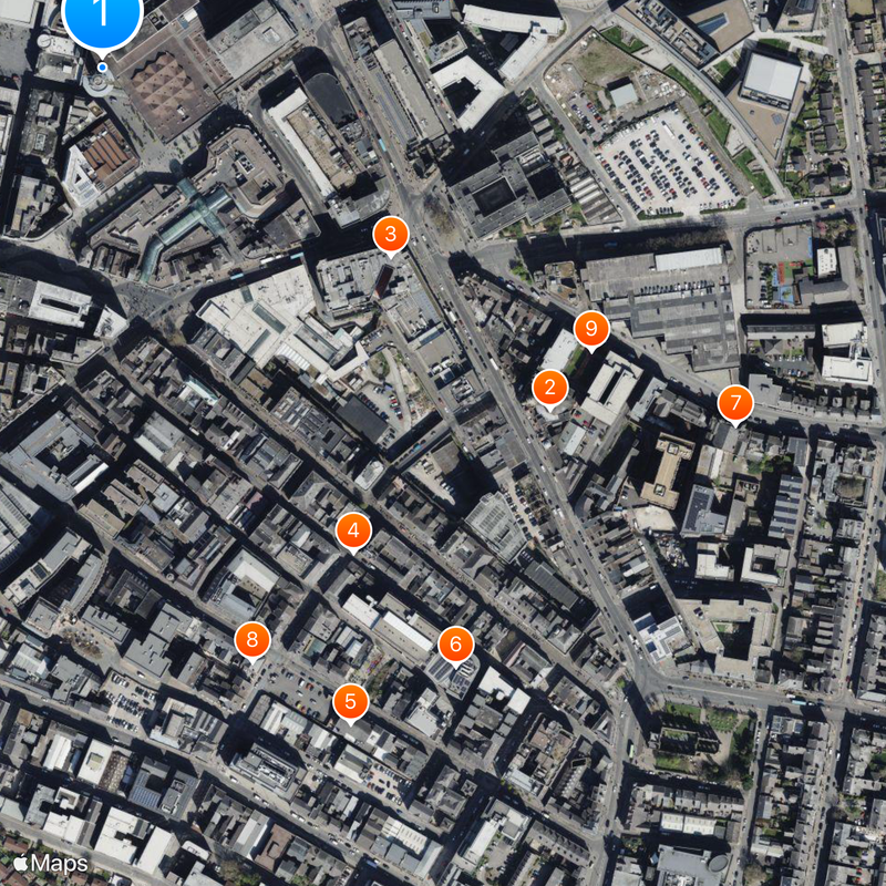 Radio City Tower Map