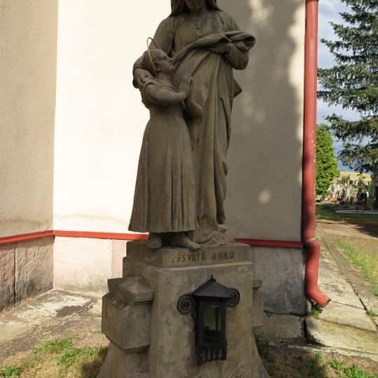 Sloup se sousoším svaté Anny s Pannou Marií