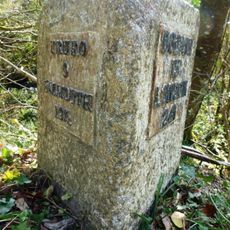 Milestone East Side Of B3275, 140M Ne Of Moorlands