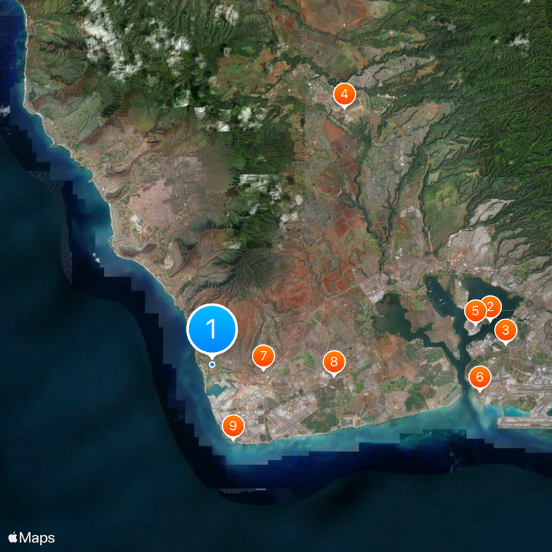 Ko Olina Resort Map
