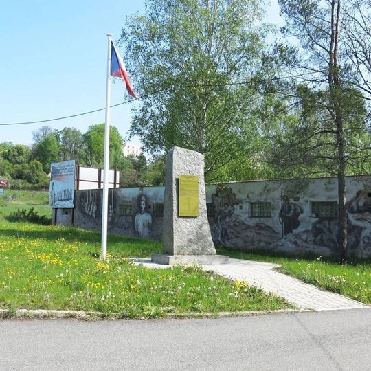 Památník poslední bitvy účastníků Rumburské vzpoury jižně od Nového Boru