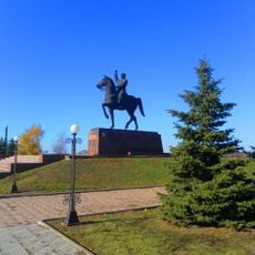 Statue of Kliment Voroshilov in Luhansk